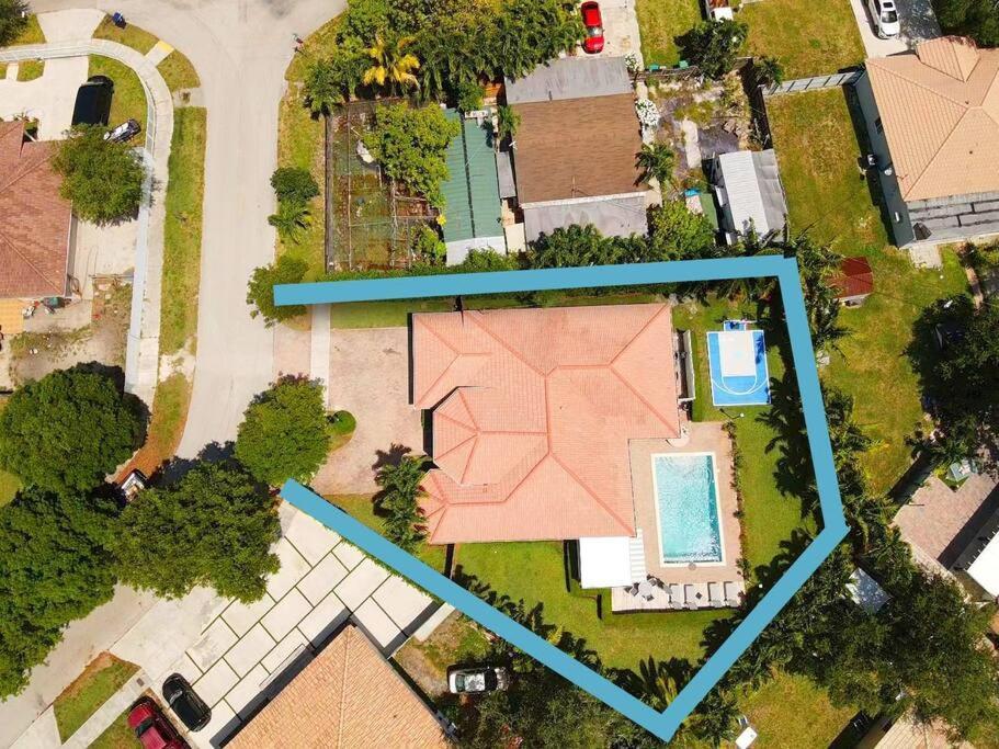 Villa Beautiful House Heated Pool, Basketball L01 Cutler Bay Exterior foto